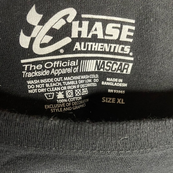 Chase Authentics Dale Earnhardt Jr. T Shirt Skulls NASCAR Mens Size XL - Picture 2 of 10